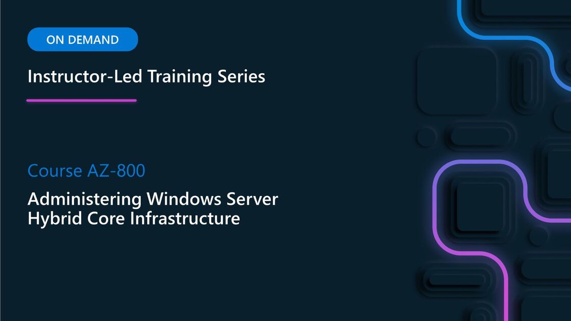 AZ-800 Implement hybrid identify with Windows Server and Deploy